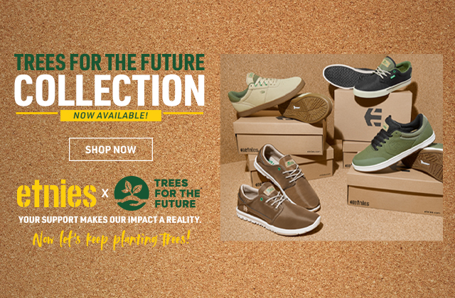 Etnies buy a on sale shoe plant a tree